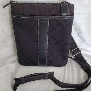 Coach crossbody black purse